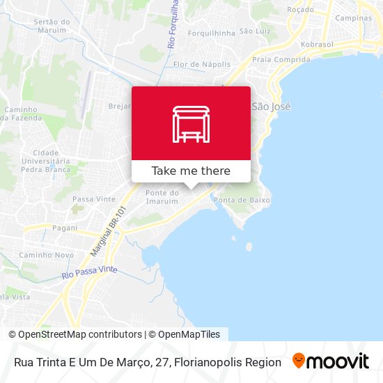 Rua Trinta E Um De Março, 27 map