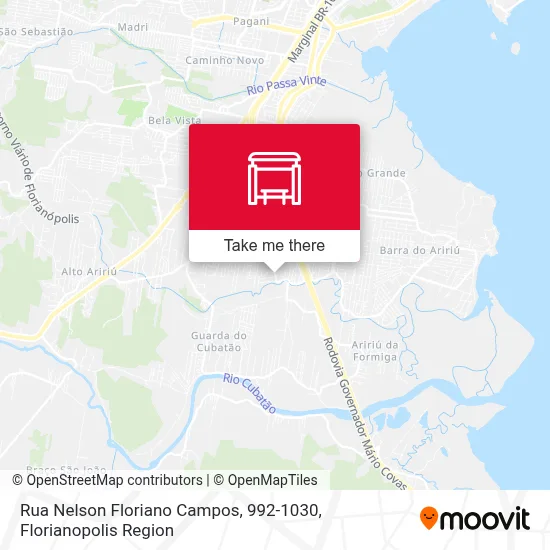 Rua Nelson Floriano Campos, 992-1030 map