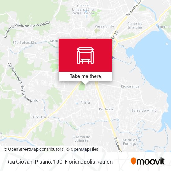 Rua Giovani Pisano, 100 map