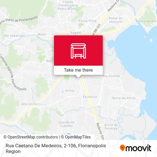 Rua Caetano De Medeiros, 2-106 map