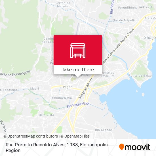 Rua Prefeito Reinoldo Alves, 1088 map