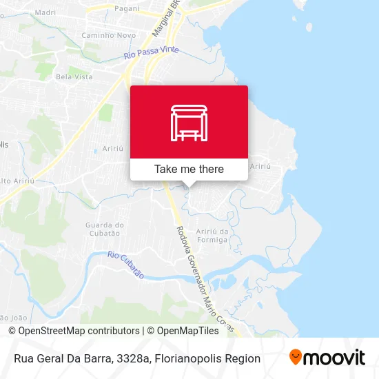 Rua Geral Da Barra, 3328a map