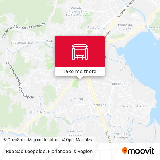 Rua São Leopoldo map