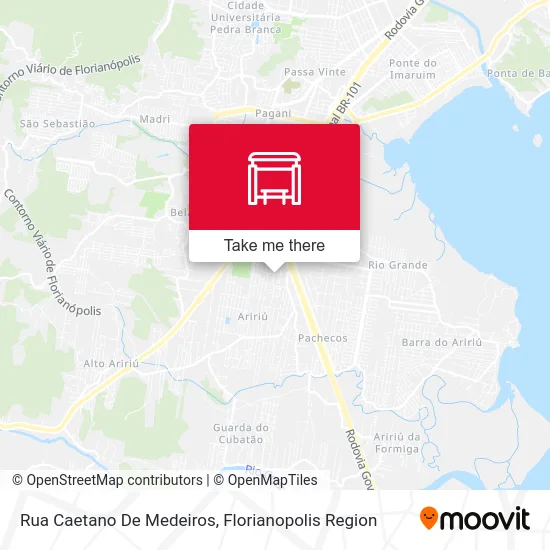 Rua Caetano De Medeiros map