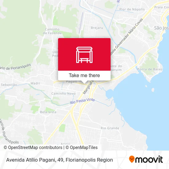 Avenida Atílio Pagani, 49 map