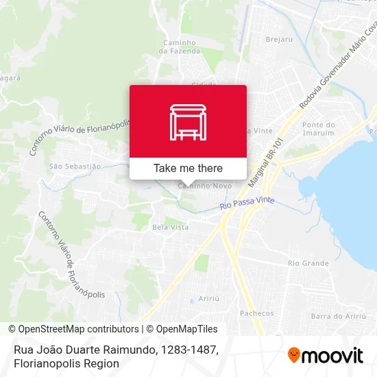 Rua João Duarte Raimundo, 1283-1487 map