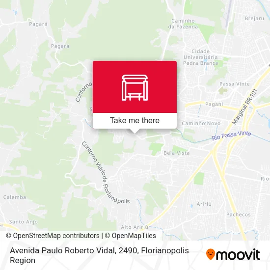 Avenida Paulo Roberto Vidal, 2490 map