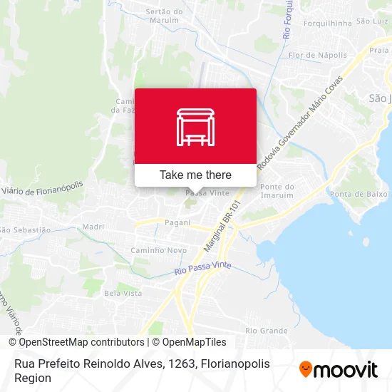 Rua Prefeito Reinoldo Alves, 1263 map