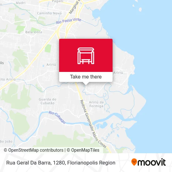 Rua Geral Da Barra, 1280 map