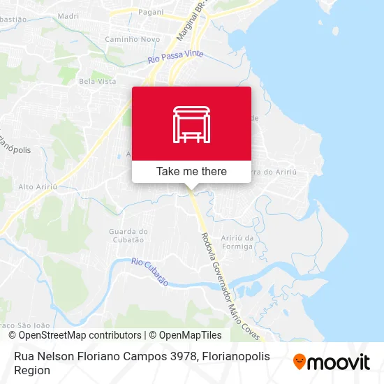Rua Nelson Floriano Campos 3978 map