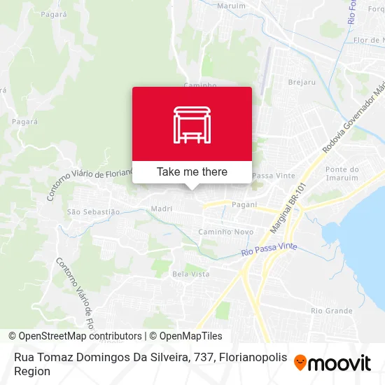 Rua Tomaz Domingos Da Silveira, 737 map