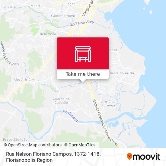 Rua Nelson Floriano Campos, 1372-1418 map