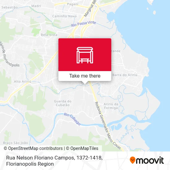 Rua Nelson Floriano Campos, 1372-1418 map