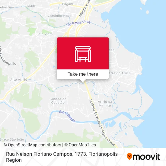 Rua Nelson Floriano Campos, 1773 map