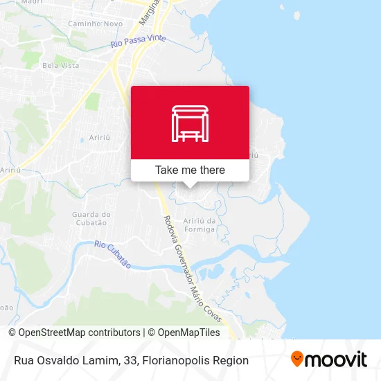 Rua Osvaldo Lamim, 33 map