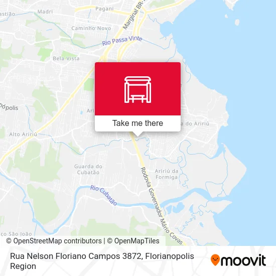 Rua Nelson Floriano Campos 3872 map