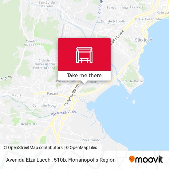 Avenida Elza Lucchi, 510b map