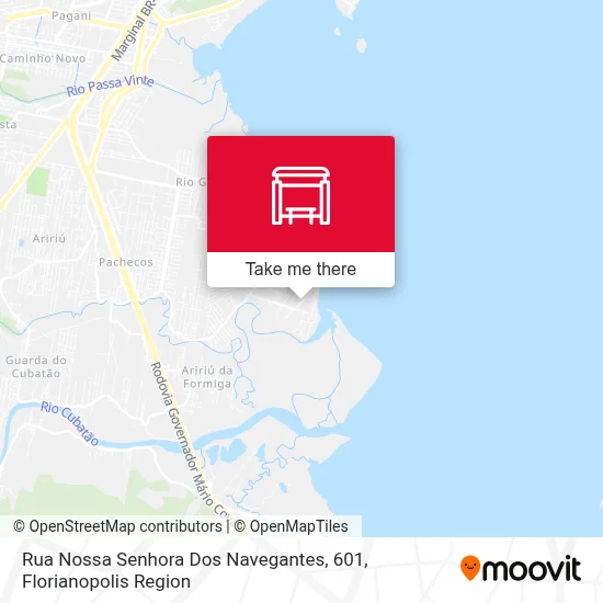 Rua Nossa Senhora Dos Navegantes, 601 map