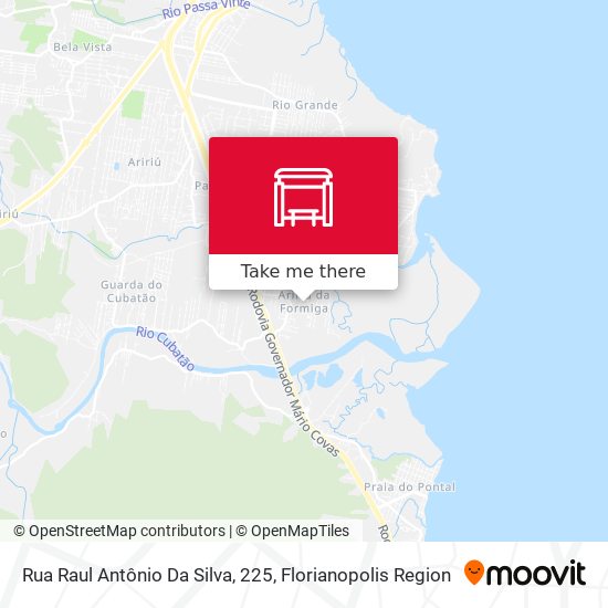 Rua Raul Antônio Da Silva, 225 map