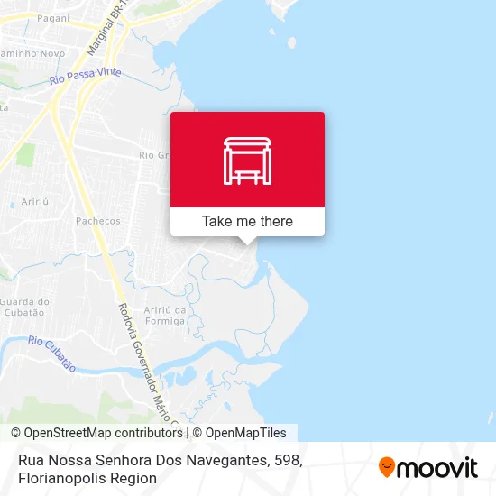 Rua Nossa Senhora Dos Navegantes, 598 map