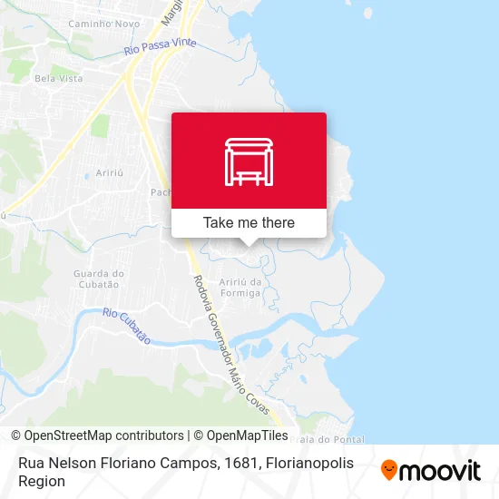 Rua Nelson Floriano Campos, 1681 map