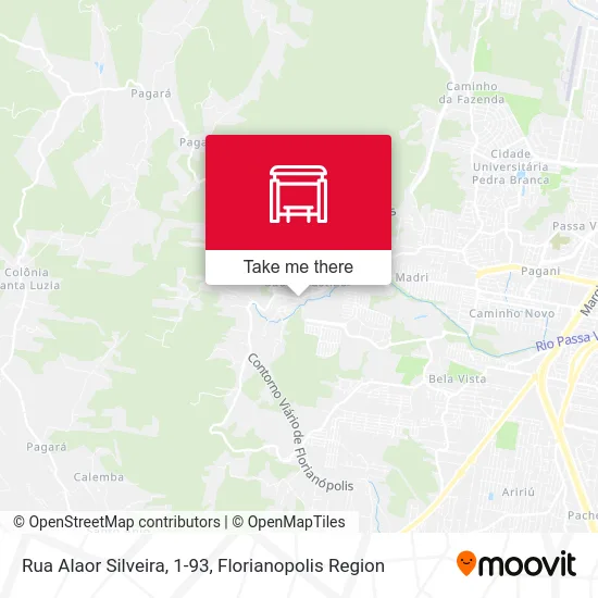 Rua Alaor Silveira, 1-93 map