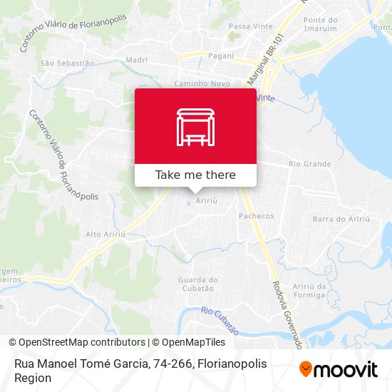 Rua Manoel Tomé Garcia, 74-266 map