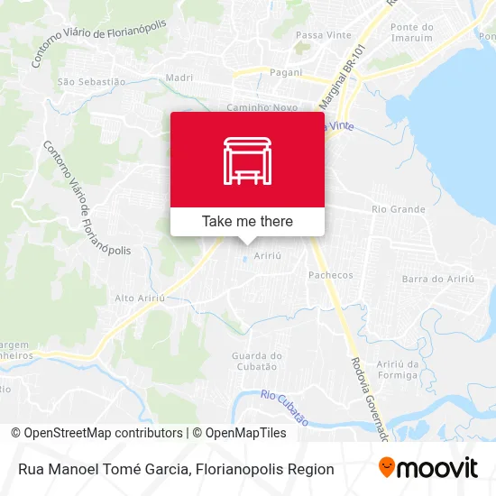Rua Manoel Tomé Garcia map