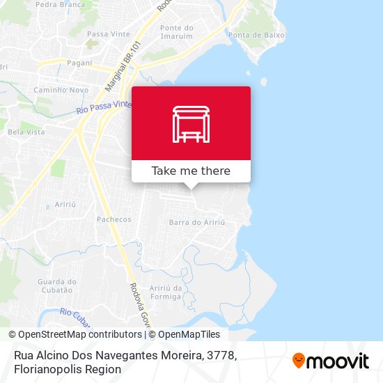 Rua Alcino Dos Navegantes Moreira, 3778 map