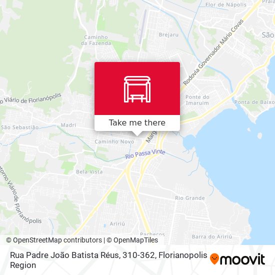 Rua Padre João Batista Réus, 310-362 map