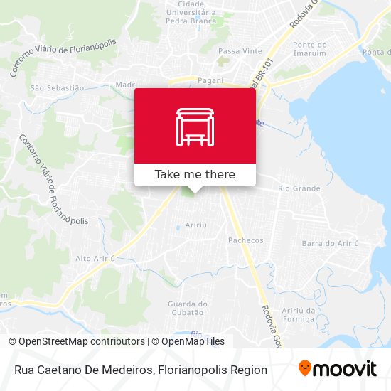 Rua Caetano De Medeiros map