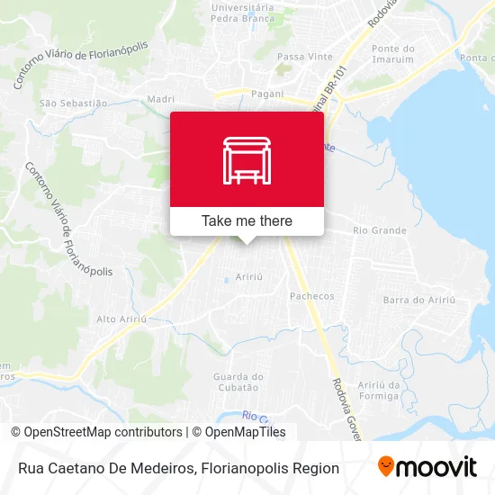 Rua Caetano De Medeiros map