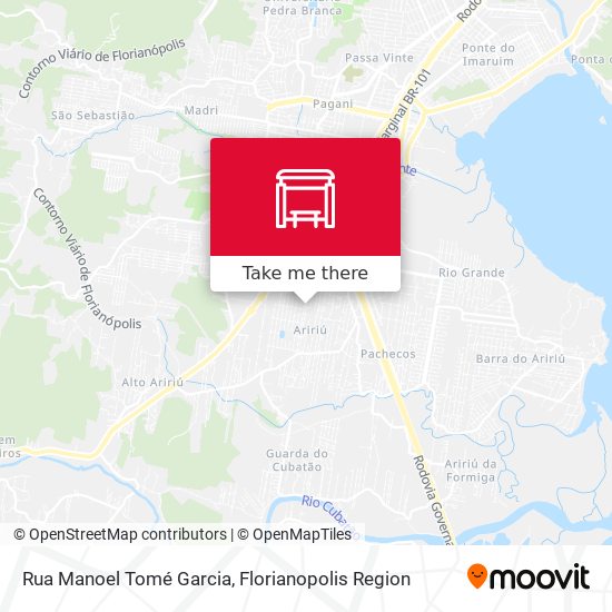 Rua Manoel Tomé Garcia map