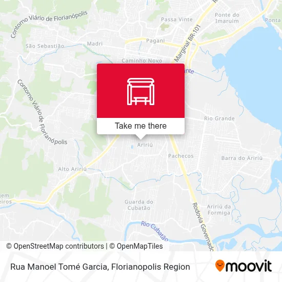 Rua Manoel Tomé Garcia map
