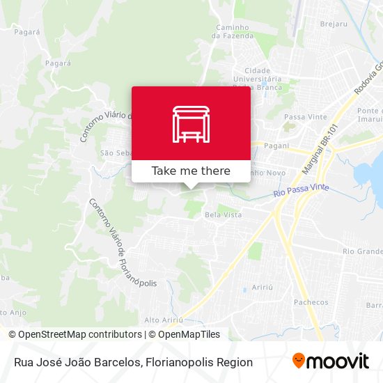 Rua José João Barcelos map