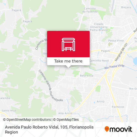 Avenida Paulo Roberto Vidal, 105 map