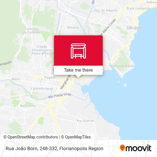 Rua João Born, 248-332 map