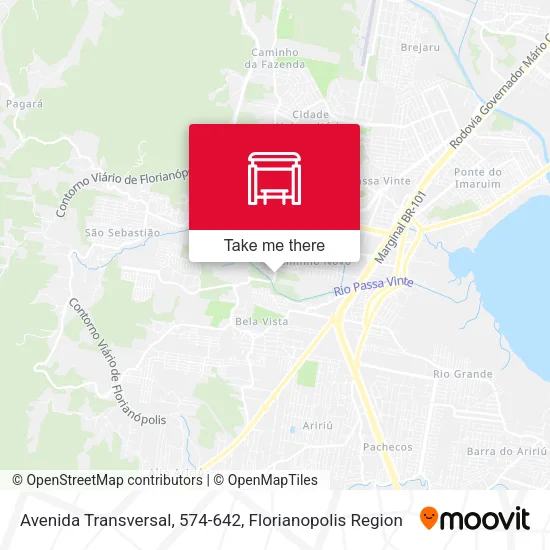 Avenida Transversal, 574-642 map