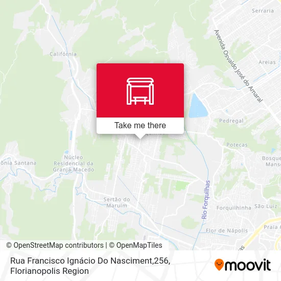Rua Francisco Ignácio Do Nasciment,256 map