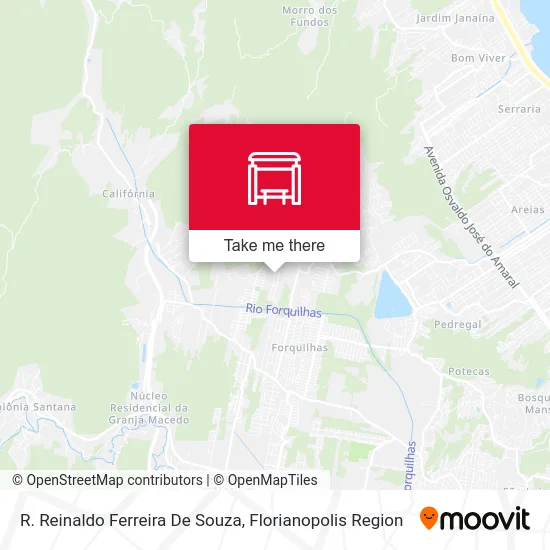 R. Reinaldo Ferreira De Souza map