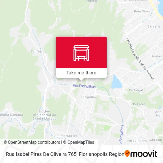 Rua Isabel Pires De Oliveira 765 map