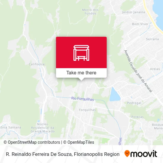 R. Reinaldo Ferreira De Souza map