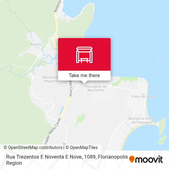 Rua Trezentos E Noventa E Nove, 1089 map