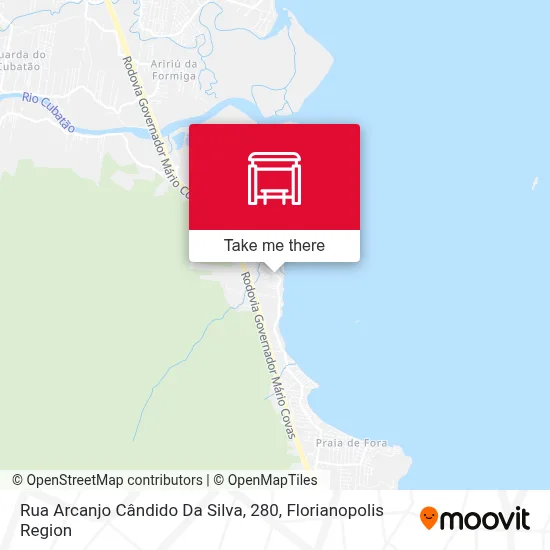 Rua Arcanjo Cândido Da Silva, 280 map