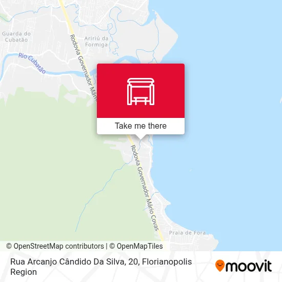 Rua Arcanjo Cândido Da Silva, 20 map
