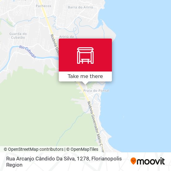 Rua Arcanjo Cândido Da Silva, 1278 map
