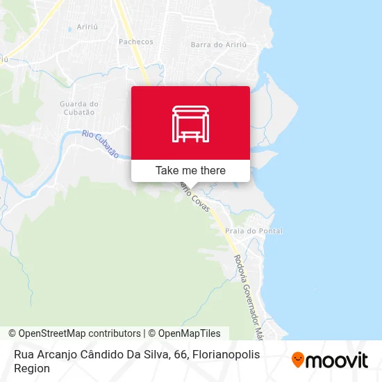 Rua Arcanjo Cândido Da Silva, 66 map