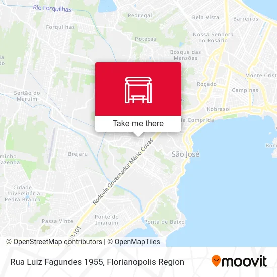 Rua Luiz Fagundes 1955 map