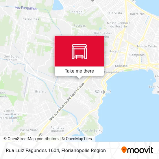 Rua Luiz Fagundes 1604 map