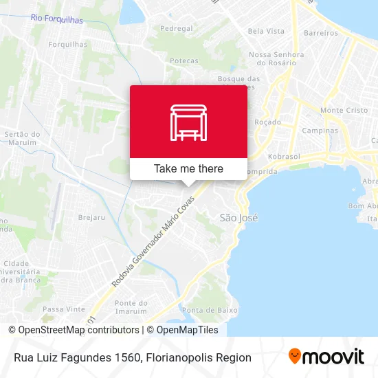 Rua Luiz Fagundes 1560 map